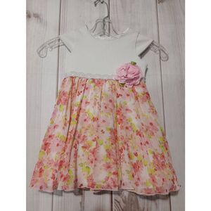 Sweet Heart‎ Dress Girls 3 Toddler Pink Floral